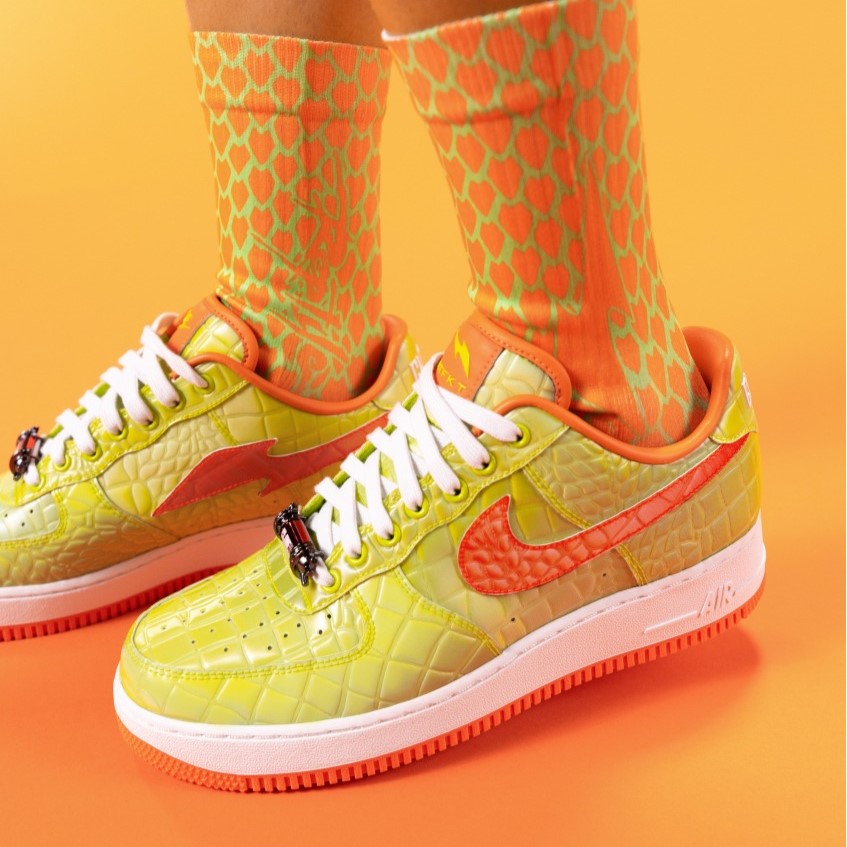 靴 Nike AF1 Low RTFKT Clone X Reptile 1/381 RTKFT x Nike Air Force 1 